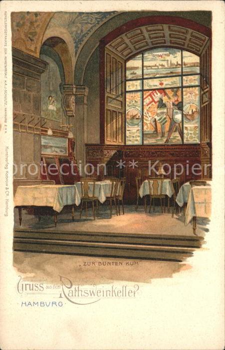Hamburg Rathsweinkeller zur bunten Kuh