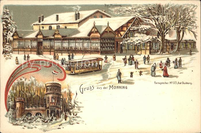 Duisburg Ruhr Monning Strassenbahn Kaiserberg