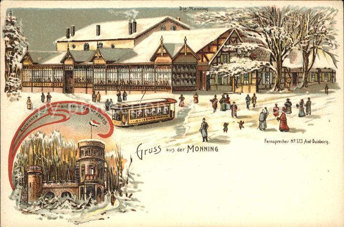 Duisburg Ruhr Monning Kaiserberg Strassenbahn