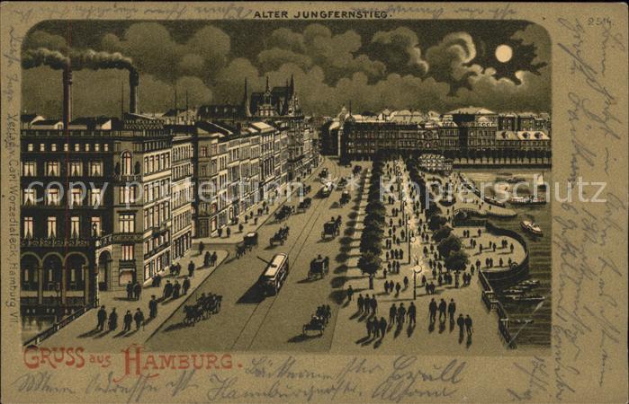 Hamburg Alter Jungfernstieg