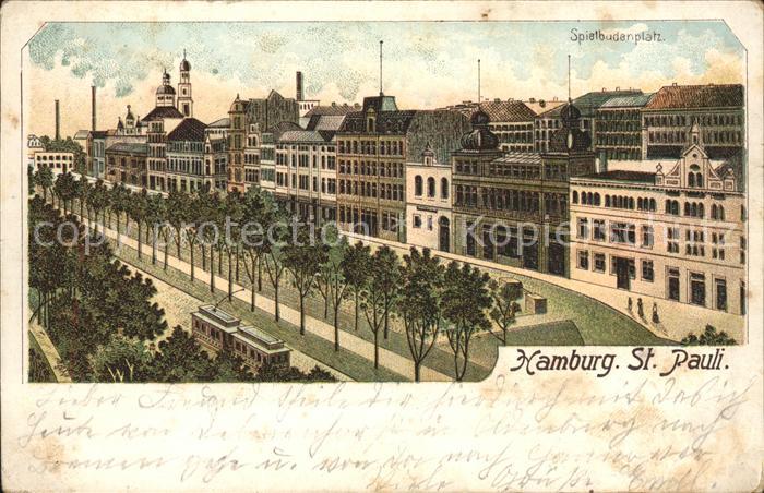 Hamburg St. Pauli Strassenbahn