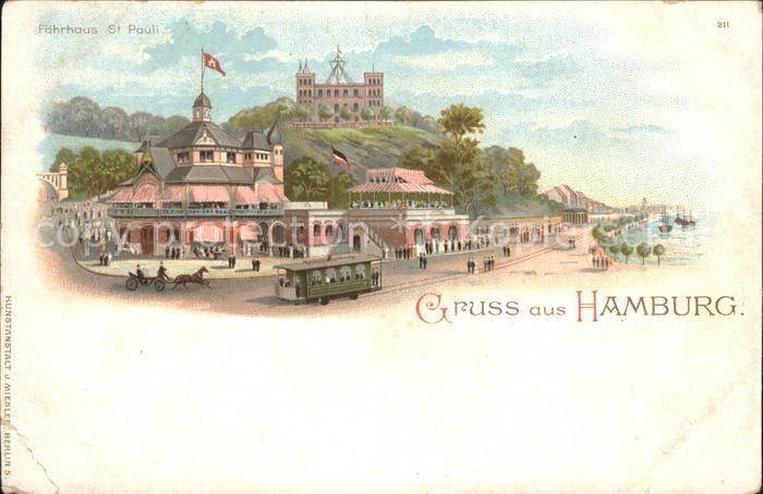 Hamburg Strassenbahn Fährhaus St. Pauli