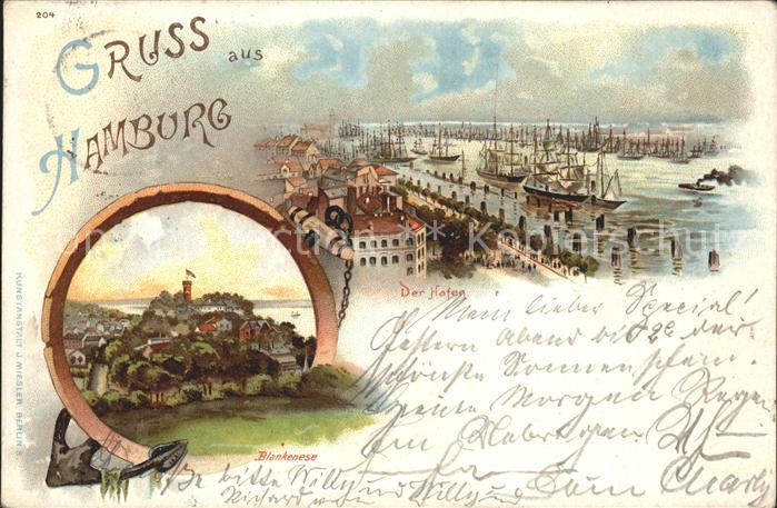 Hamburg Hafen Blankenese