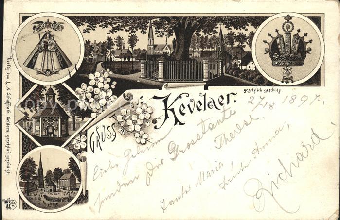 Kevelaer Wappen Kirche Stasdt