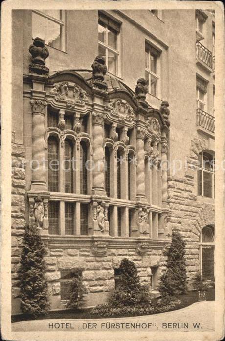 BERLIN  CITY Hotel Der Fuerstenhof