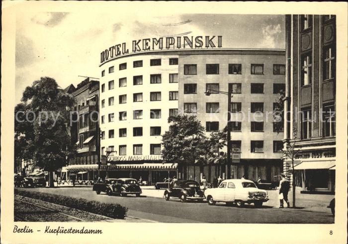 BERLIN  CITY Hotel Kempinski Kurfuerstendamm