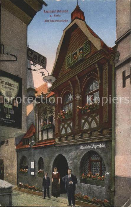 Assmannshausen Alte Bauernschänke Hotel Wittmann