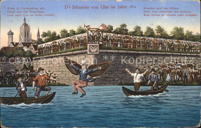Ulm Donau Schneider Albrecht Ludwig Berblingen Fl