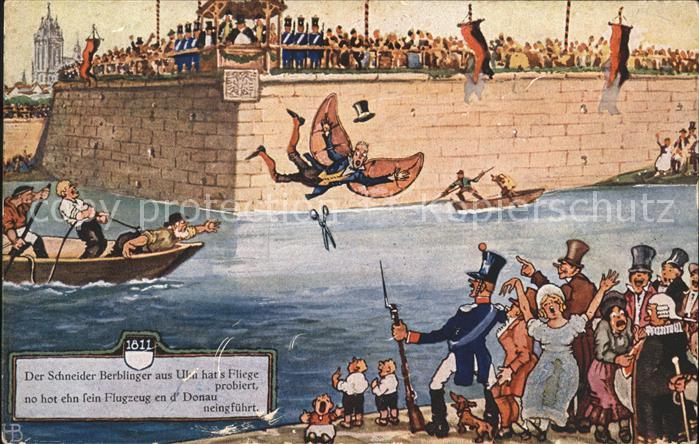 Ulm Donau Schneider Albrecht Ludwig Berblingen Fl