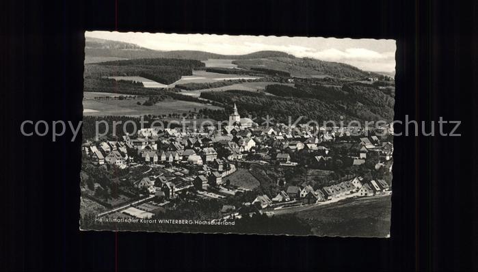 Winterberg Hochsauerland Fliegeraufnahme