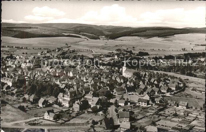 Winterberg Hochsauerland Fliegeraufnahme