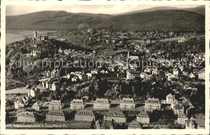 Koenigstein Taunus Fliegeraufnahme