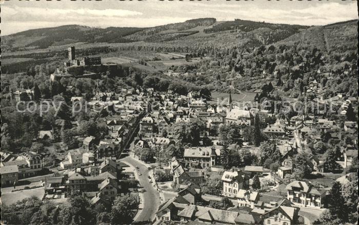 Koenigstein Taunus Fliegeraufnahme