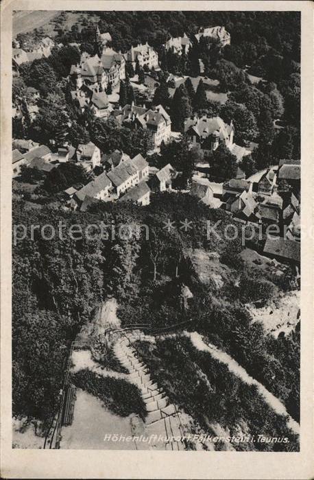 Falkenstein Taunus Fliegeraufnahme