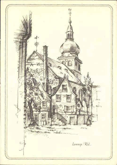 Lennep Künstlerkarte