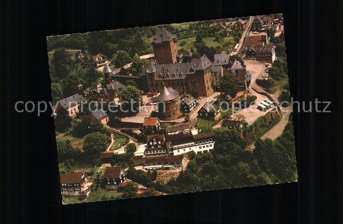 Burg Wupper Fliegeraufnahme