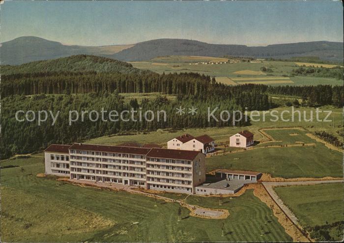 Daun Eifel Fliegeraufnahme Knappschafts-Kurheim