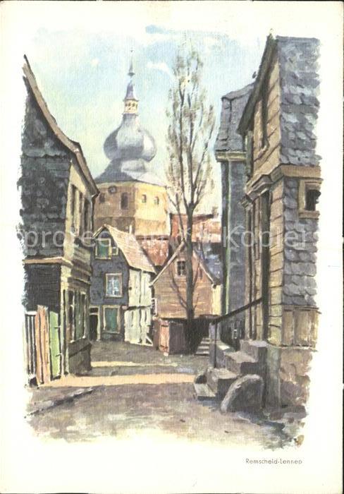 REMSCHEID NRW Lennen Kuenstlerkarte