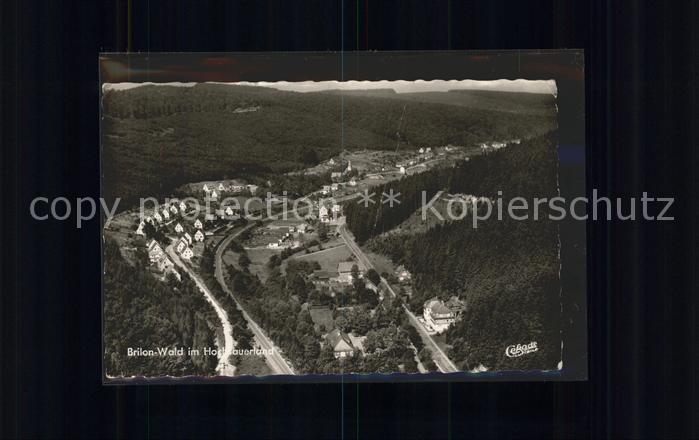 Brilon-Wald Fliegeraufnahme