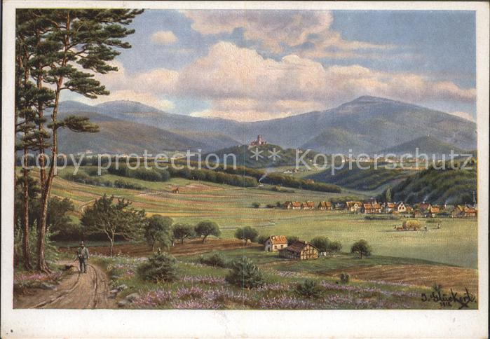 Koenigstein Taunus Künstlerkarte  Taunusblick