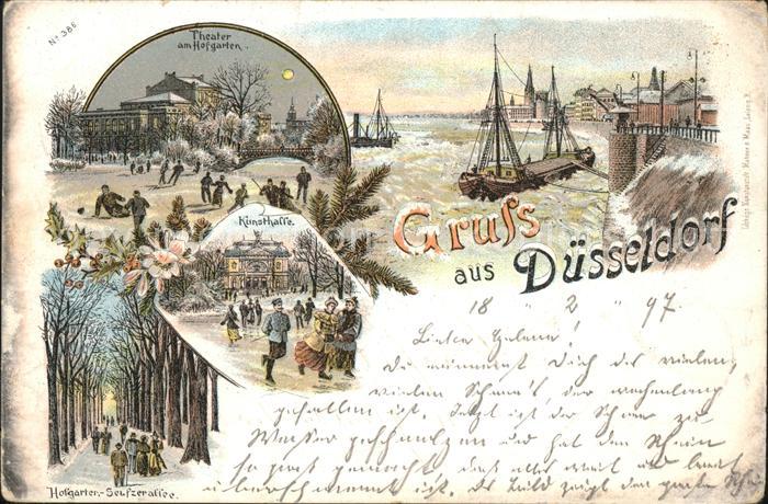 Duesseldorf Theater im Hofgarten Rhein Kunsthalle S