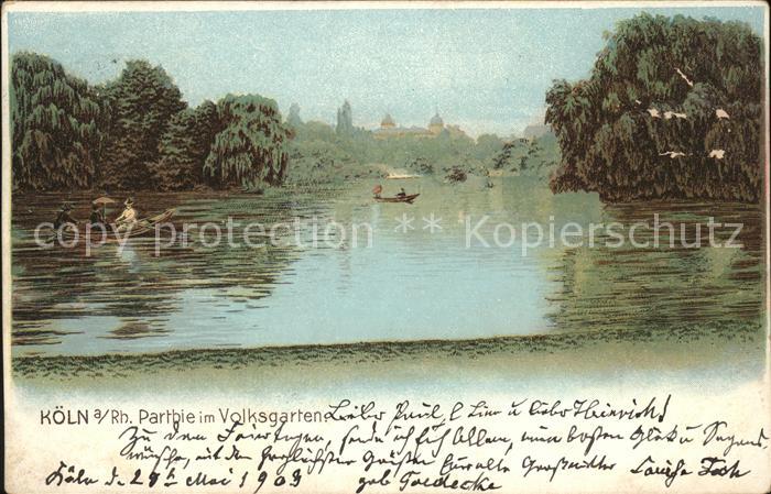Koeln Rhein Volksgarten