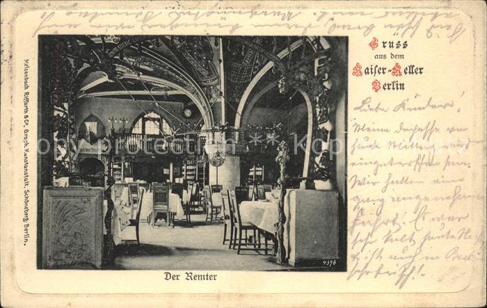 Berlin Kaiser-Keller Der Remter