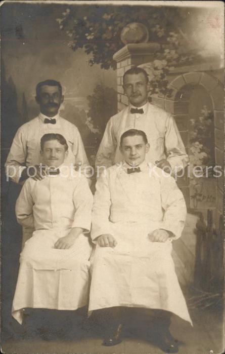 Altona Hamburg Gruppenfoto 4 Kellner