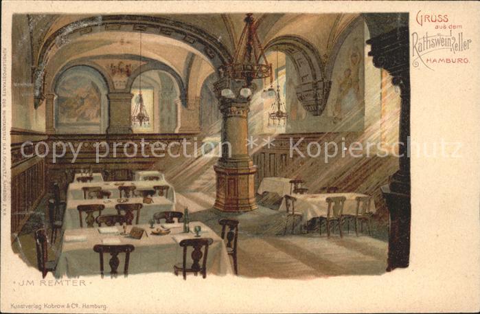 Hamburg Ratsweinkeller Remter