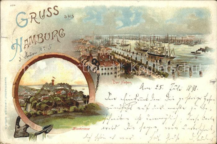 Hamburg Hafen Blankenese