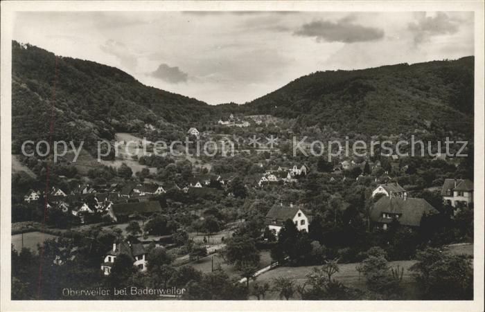 Oberweiler Badenweiler Panorama