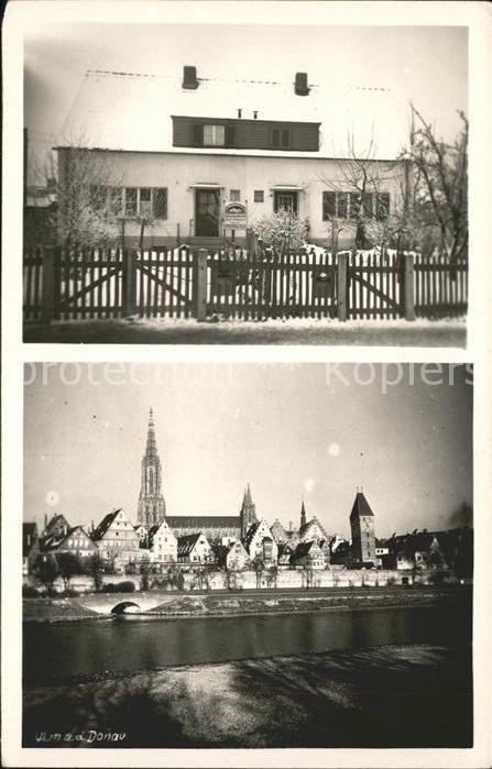 Ulm Donau Panorama Wohnhaus