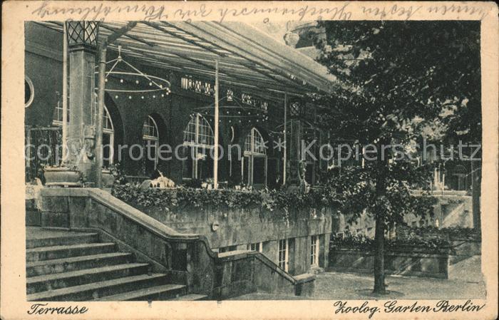 BERLIN  CITY Zologischer Garten Terrasse