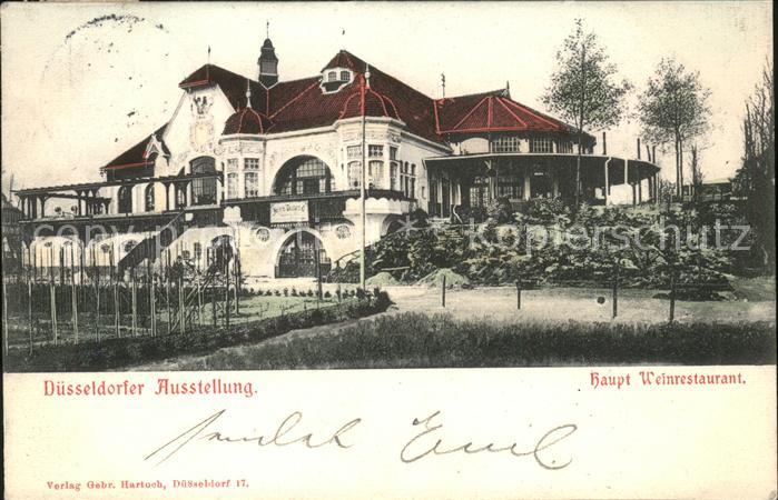 Duesseldorf Ausstellung Haupt-Weinrestaurant