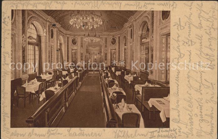 BERLIN  CITY Weinstuben Kempinski Cadiner Saal