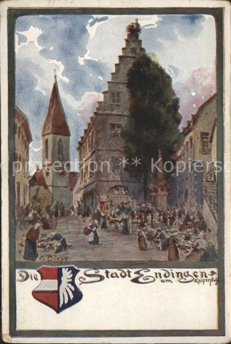 Endingen Kaiserstuhl Kuenstlerkarte