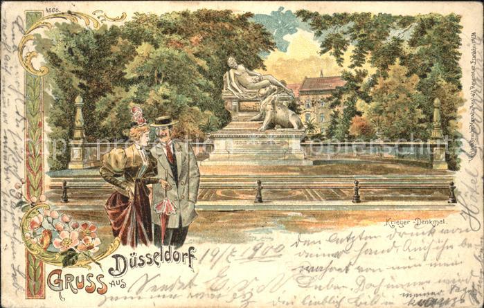 DuessELDORF  CITY Park Krieger-Denkmal