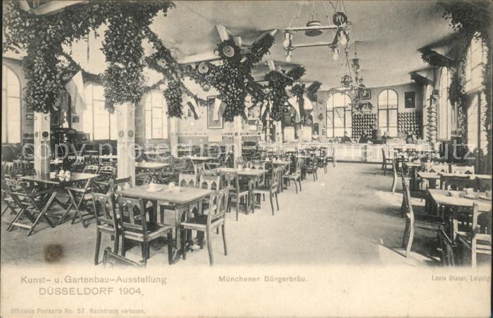 Duesseldorf Kunsten- und Gartenbauausstellung Münch