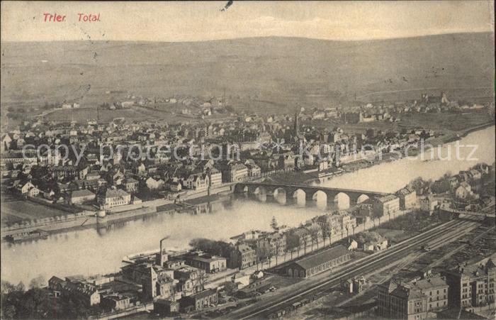 TRIER  CITY Panorama Fliegeraufnahme