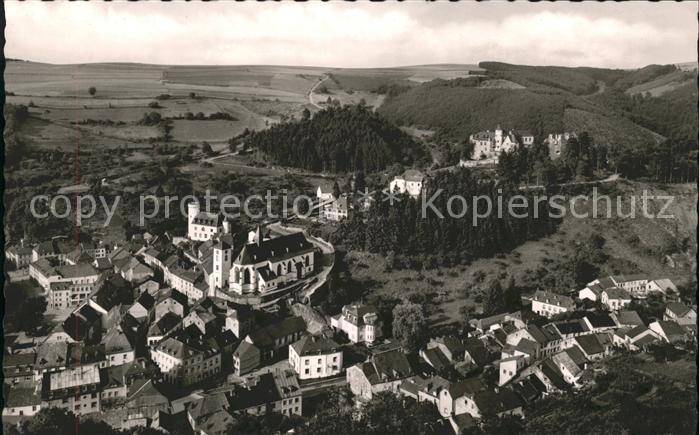 Neuerburg Eifel Panorama Fliegeraufnahme
