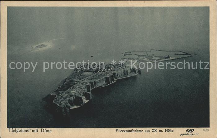 HELGOLAND Insel Schleswig-Holstein Fliegeraufnahme