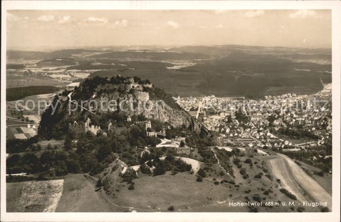 Hohentwiel Fliegeraufnahme