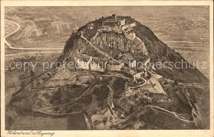 Hohentwiel Fliegeraufnahme