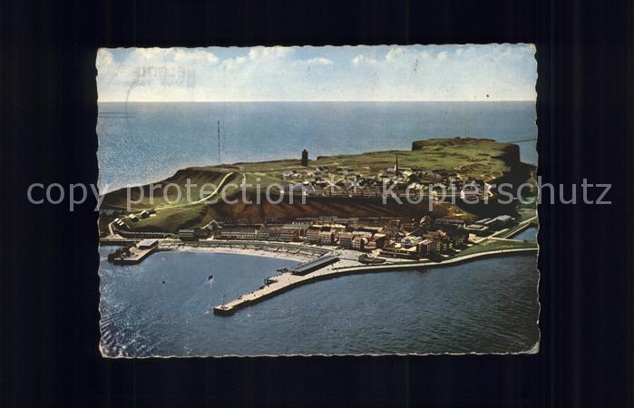 HELGOLAND Insel Schleswig-Holstein Fliegeraufnahme