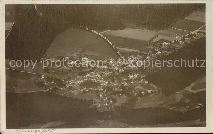 Koenigsfeld Schwarzwald Fliegeraufnahme Höhenluftkurort