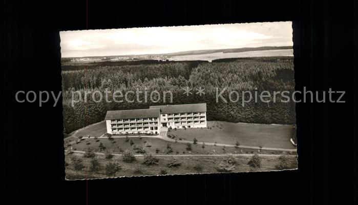 Villingen-Schwenningen Sanatorium am Germanswald Fliegeraufnah