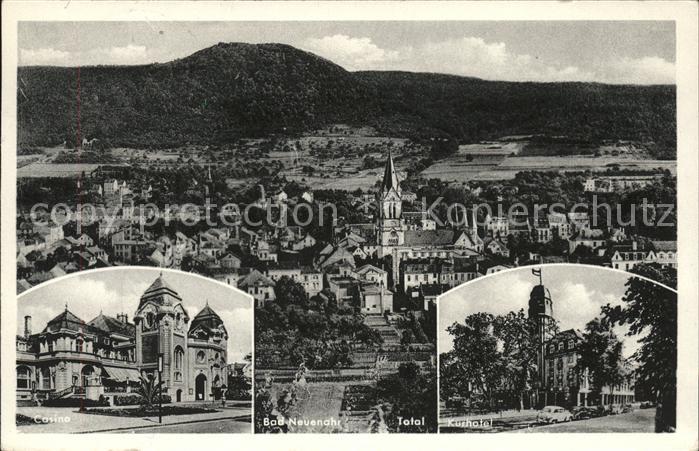 Bad Neuenahr-Ahrweiler Totalansicht Kirche Casino Kurhotel
