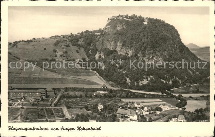 Singen Hohentwiel Fliegeraufnahme