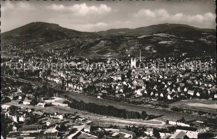 Bensheim Bergstrasse Fliegeraufnahme Luftkurort