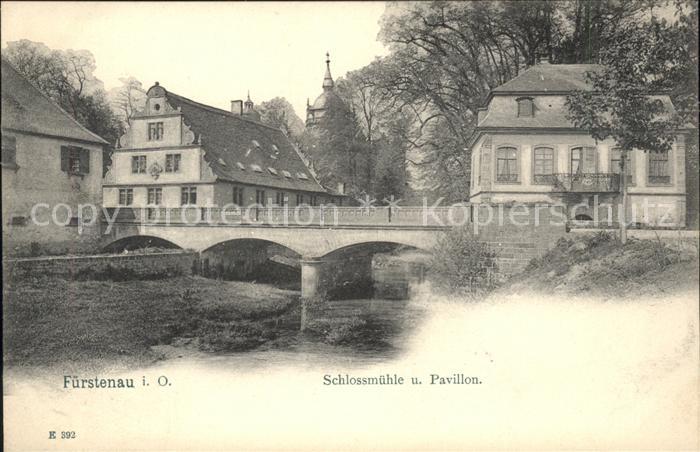 Fuerstenau Odenwald Schlossmühle Pavillon Brücke